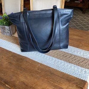 Vintage Coach Black Tote 4065